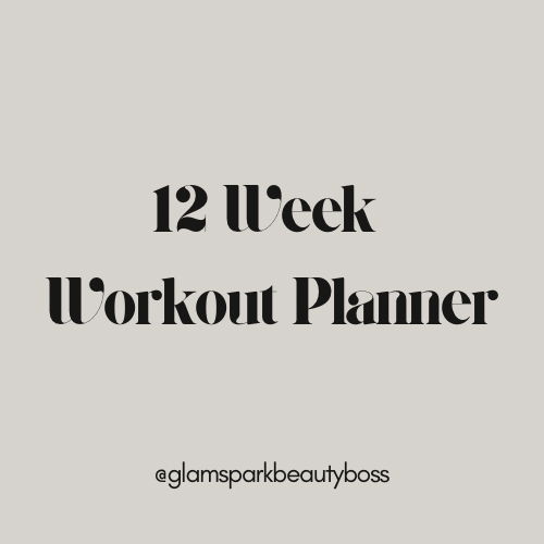 12 Week Workout Planner