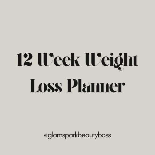 12 Week Weight Loss Planner