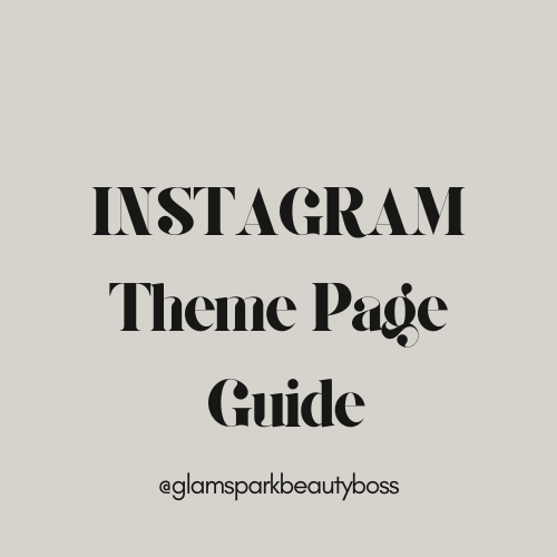 INSTAGRAM Theme Page Guide